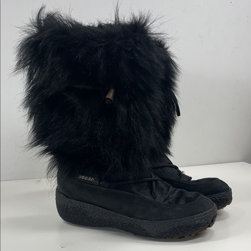 Oscar Women's Black Winter Boots